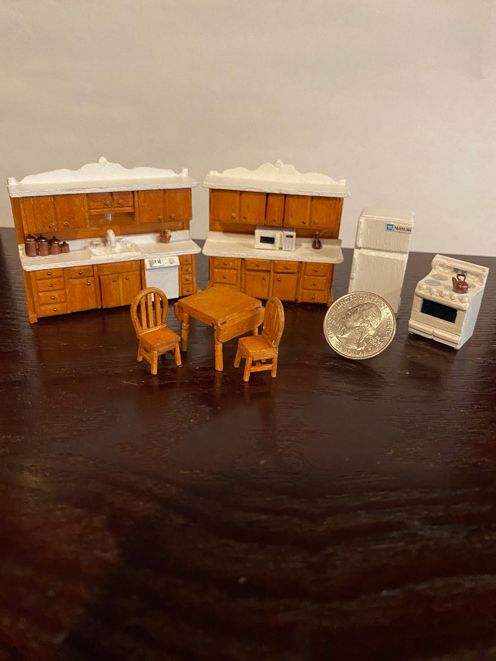 Quarter Inch Scale Realistic Modern Kitchen Set - Etsy