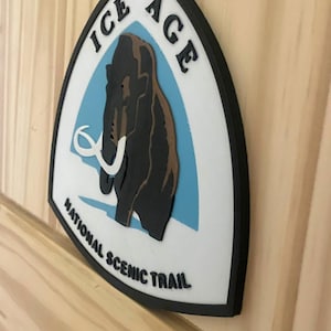 Wisconsin Ice Age National Scenic Trail Sign