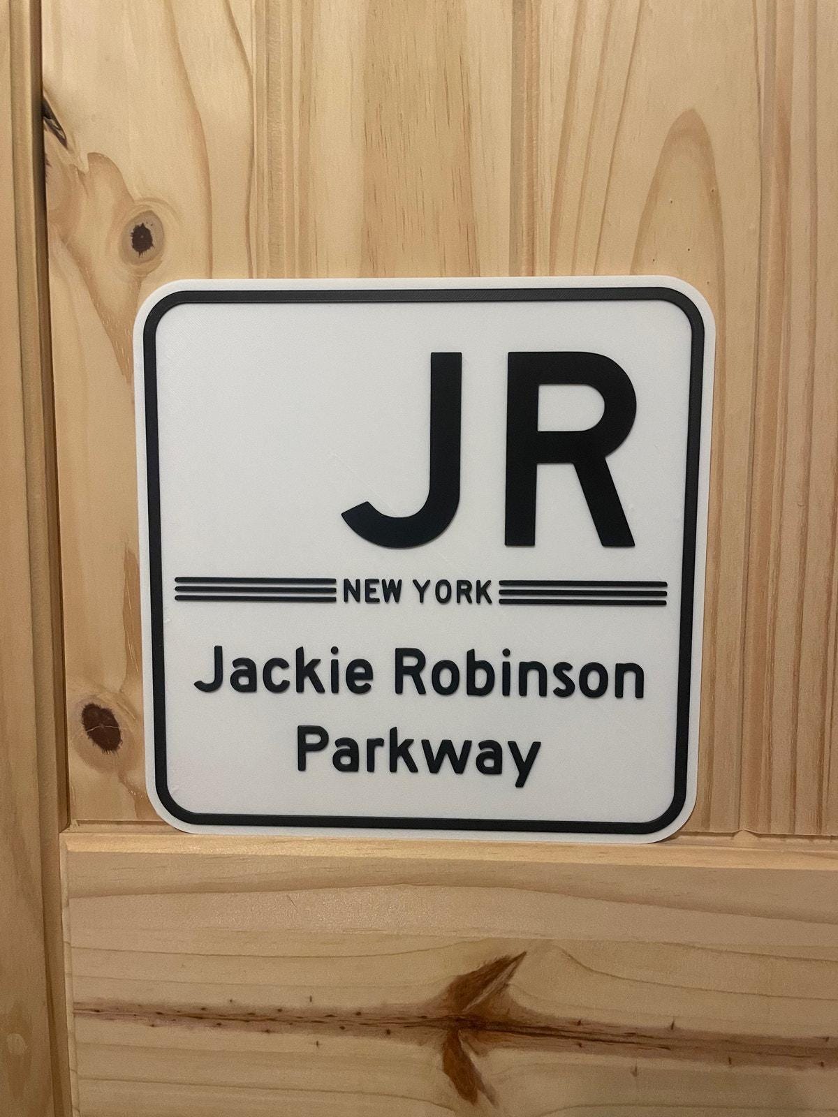Jackie Robinson Parkway Road Sign New York Highway Travel Interstate ...