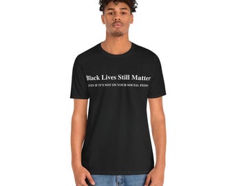 Zwart geschiedenis-T-shirt | Burgerrechten, rassengelijkheid | T-shirt uniseks jersey