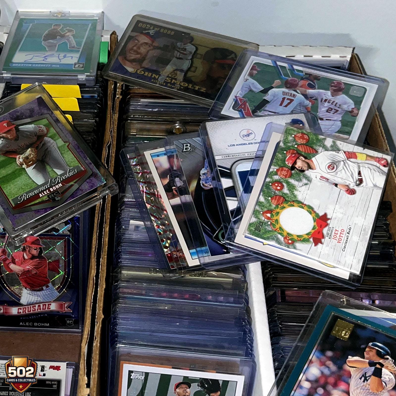 Matte Baseball Card Vintage & Modern Baseball Card Lot • 2-6 Unopened Packs, 100+ MLB Cards ...