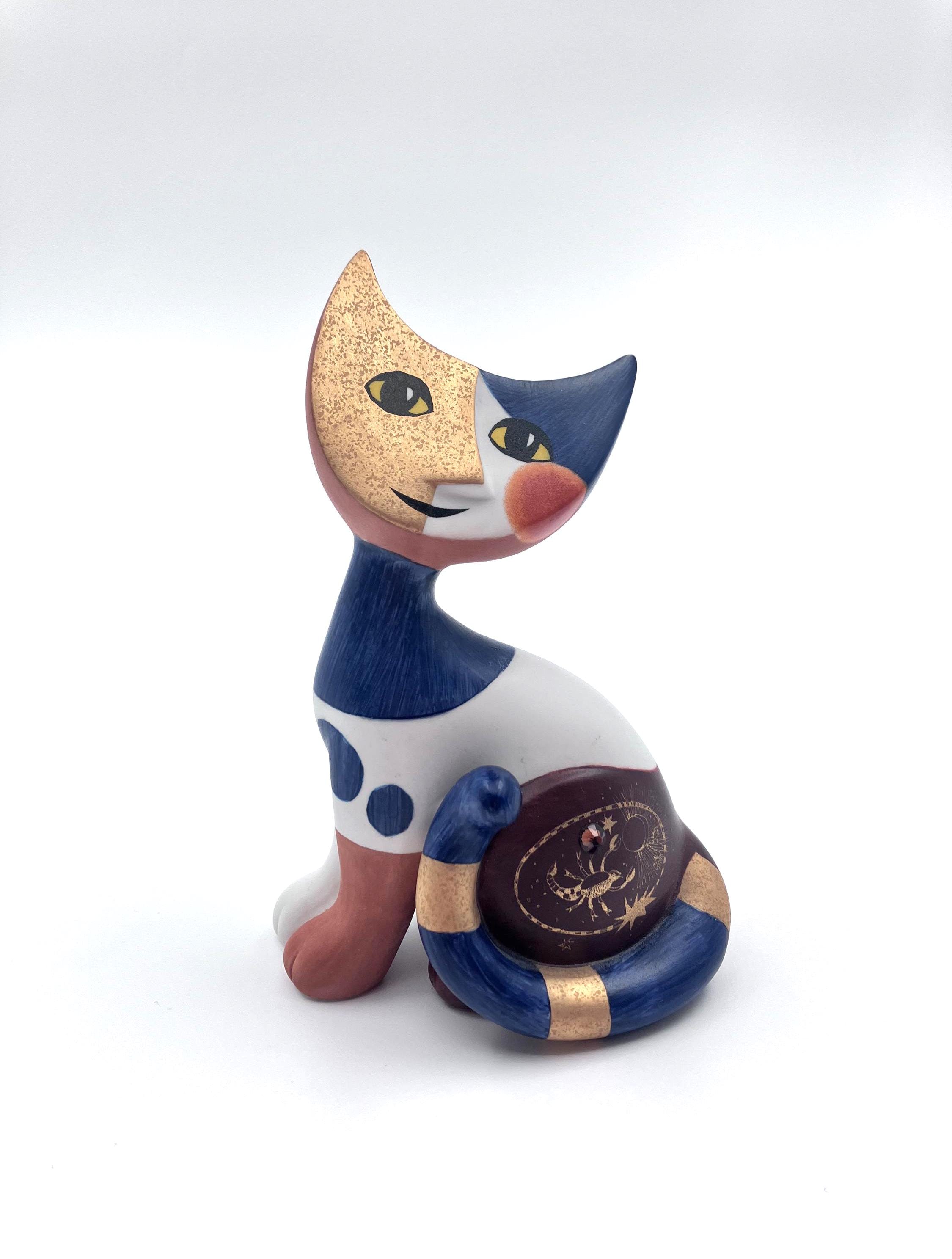 Tasse Goebel Rosina Wachtmeister 'Romantico' - Chats Sous La Lune - Occasion