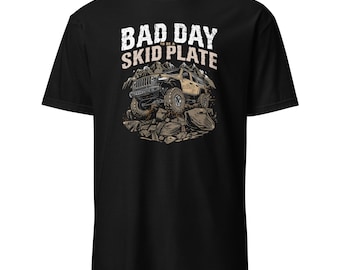 Bad Day to Be A Skid Plate Lustiges Spruch Zitat Männer Frauen