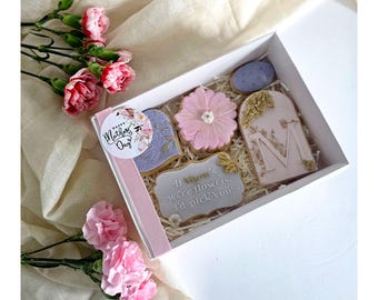 Luxury mothers day fondant biscuits