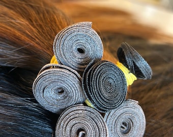 WEFT Hair  Premium Human Hair – Double Drawn – Luxury Quality – K-Tips – Professional Hair Extensions
