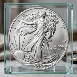 American Silver Eagle 1 oz (2024–2026) – Pure Silver Coin