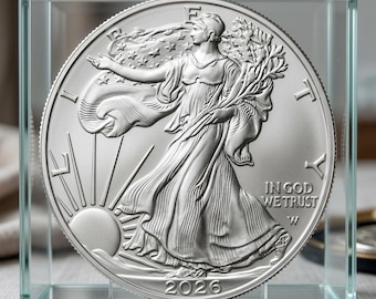 American Silver Eagle 1 oz (2024–2026) – Reine Silbermünze