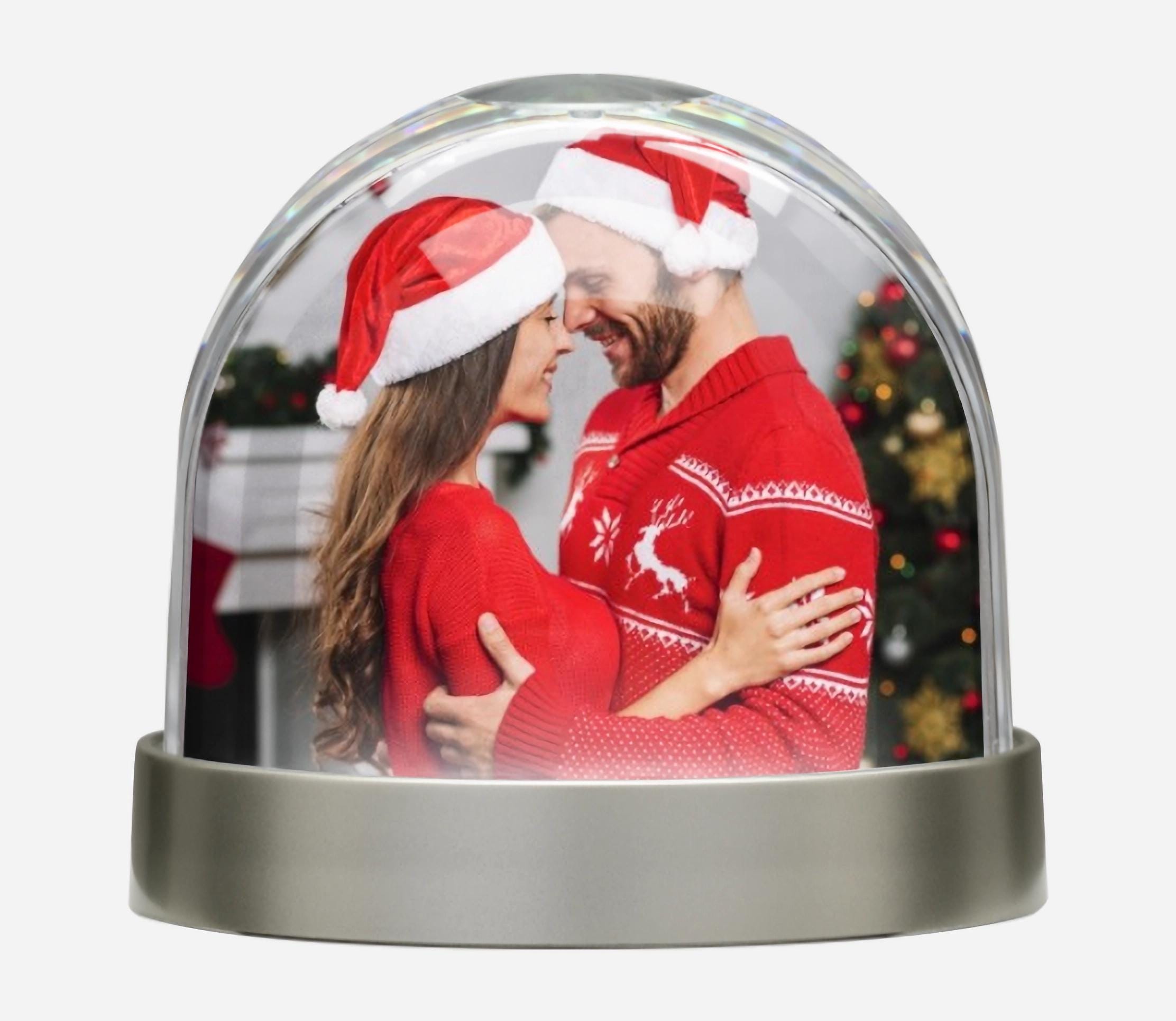 Custom Photo Snow Globe – Personalized Picture, Christmas Gift - Etsy