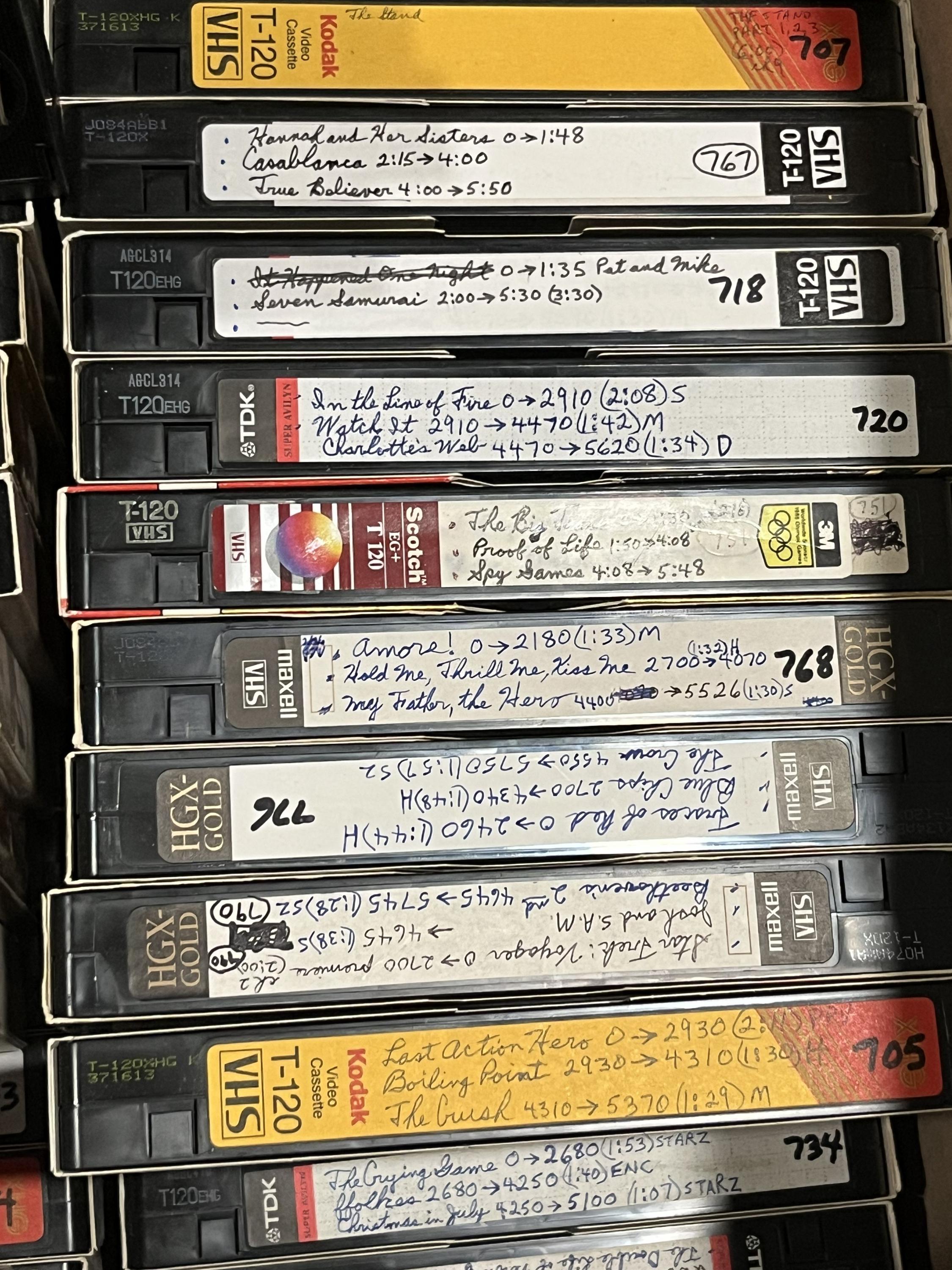 Blank vhs tape lot - Etsy 日本
