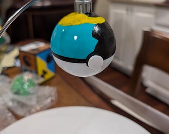 Moon Ball Ornament (Hand-Painted)