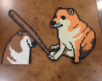 Horny Bonk Perler Sprite