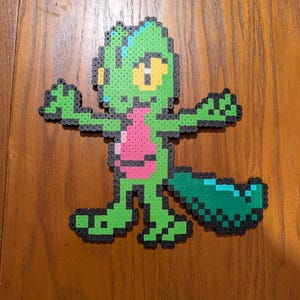 Treeko Perler Sprite