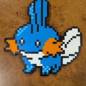 Mudkip Perler Sprite