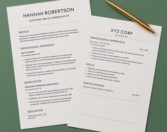Professional Resume Rewrite & Makeover | Modern ATS Resume Service