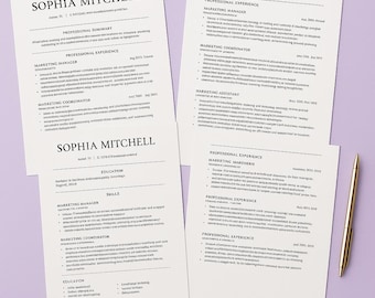 Redacción de currículums personalizados / Profesionales, optimizados para ATS (PDF + archivo editable)