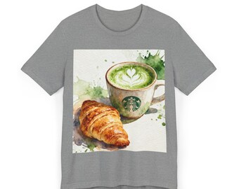 Camiseta gráfica de líneas atrevidas / Arte lineal abstracto minimalista