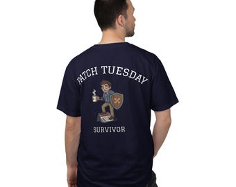 Patch Tuesday Survivor Shirt | Sysadmin IT Humor Tee