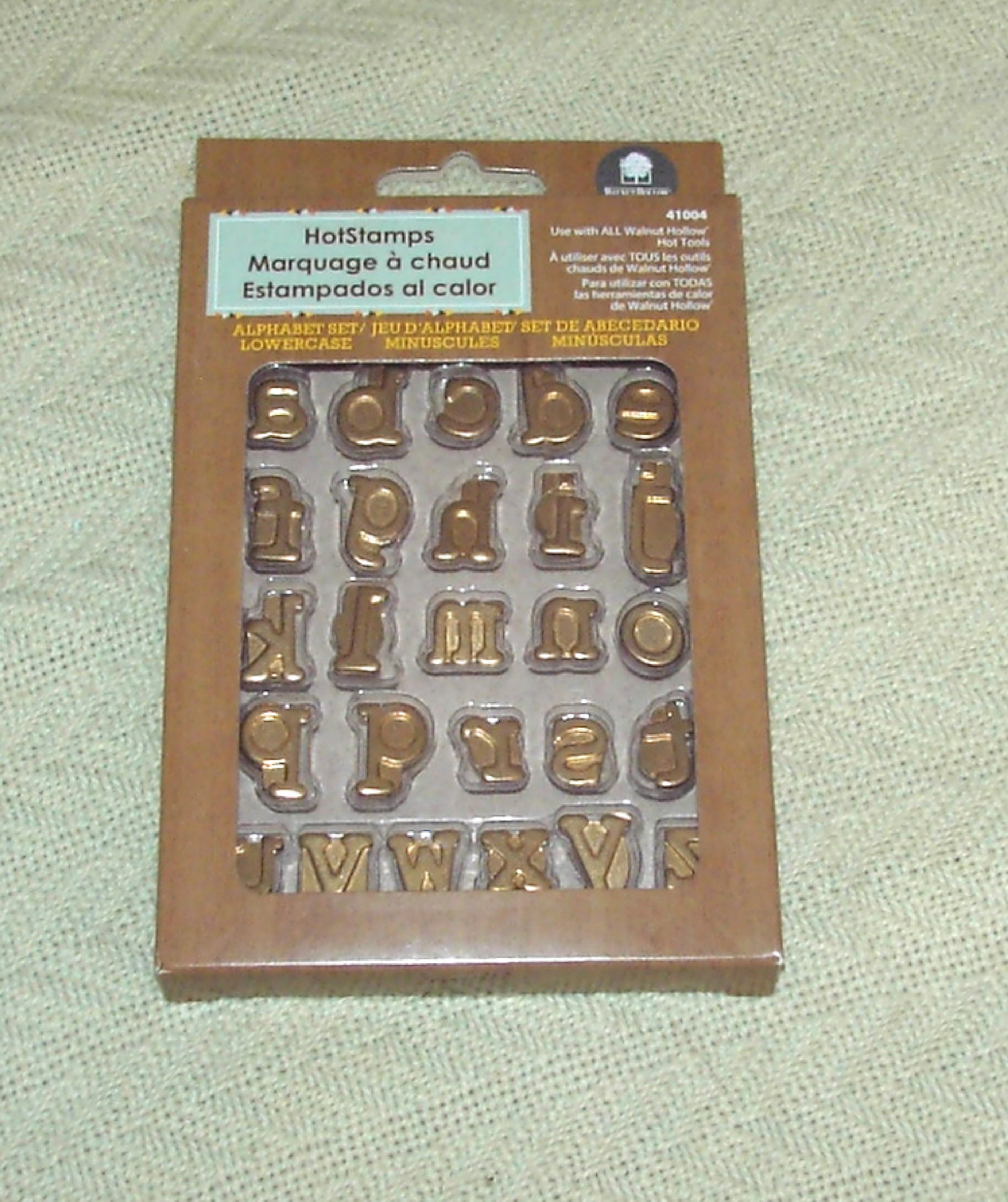 Walnut Hollow Hot Stamps Alphabet Set All Lower Case/small Letters