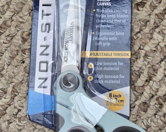 Westcott 8 Inch Hellblau & Graue Griffe - Titan - Ein Paar - Set #L