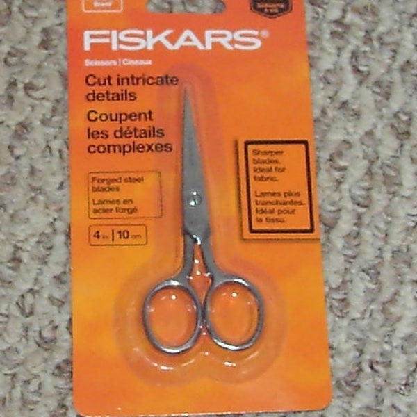 Fiskars Forged Steel Blades/Scissors - 4 inches/10 cm