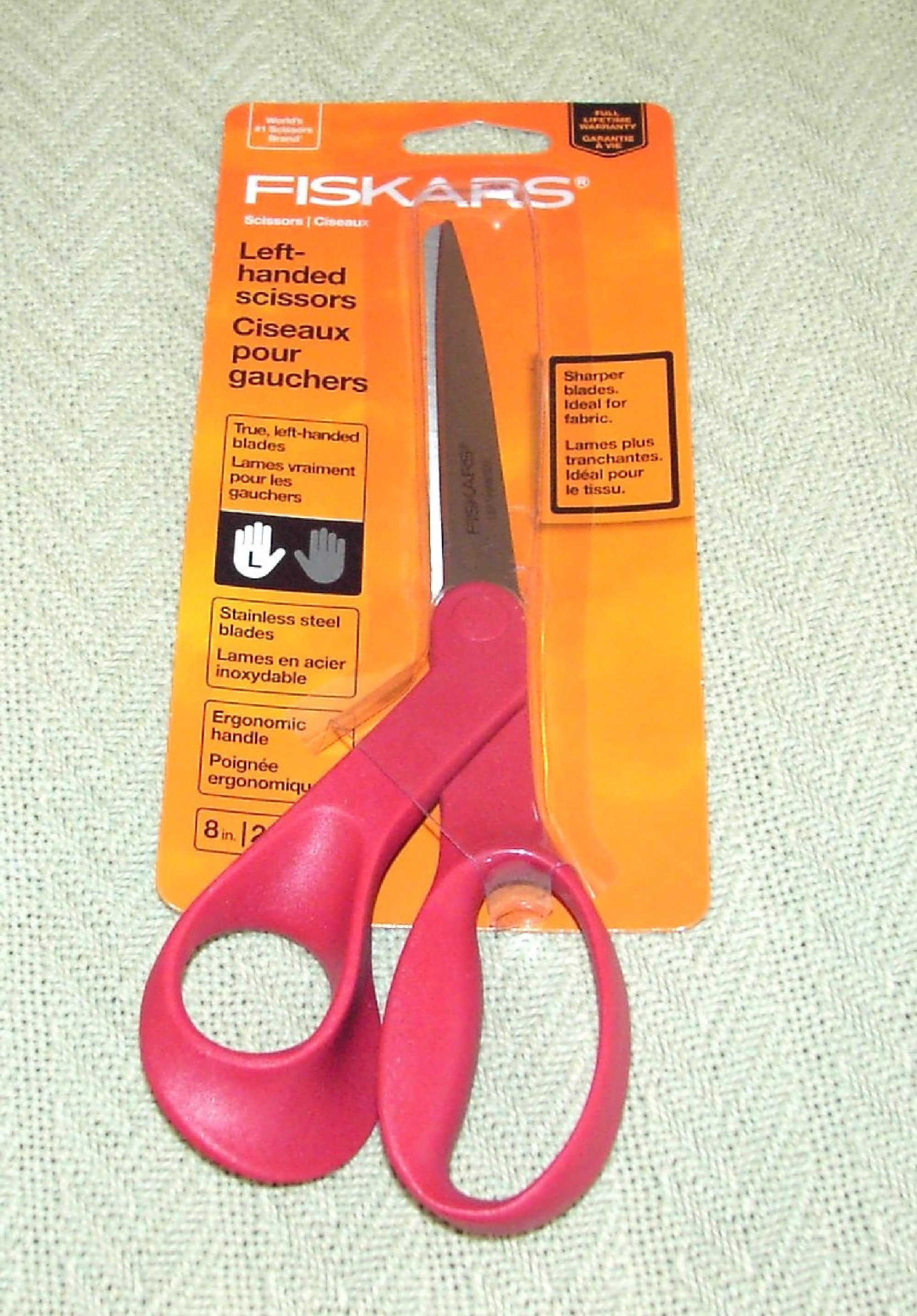 Adult Left Handed Scissors Tailoring Scissor Shears Large 210mm 8 Black  Handles