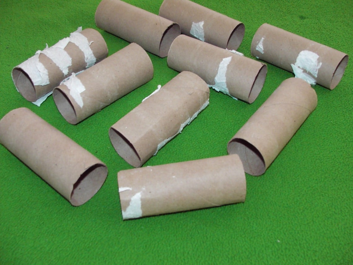 Cardboard Paper Toilet Rolls Etsy UK