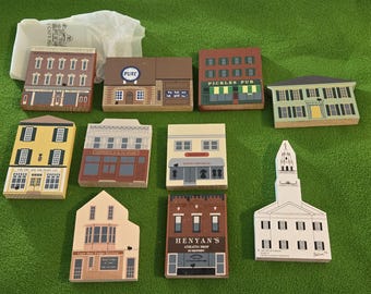 Cat's Meow Buildings - Serie X - Sehr guter Zustand in Original Tasche