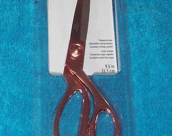 One (1) Set Ultra Sharp Forged Scissors - 9.5 inches/24.1 cm Loops & Threads