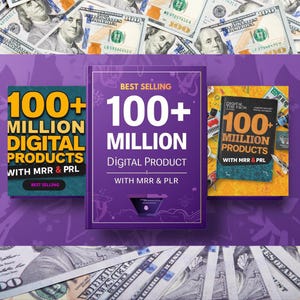 100 Millionen+ Digitale Dateien PLR MRR Bundle