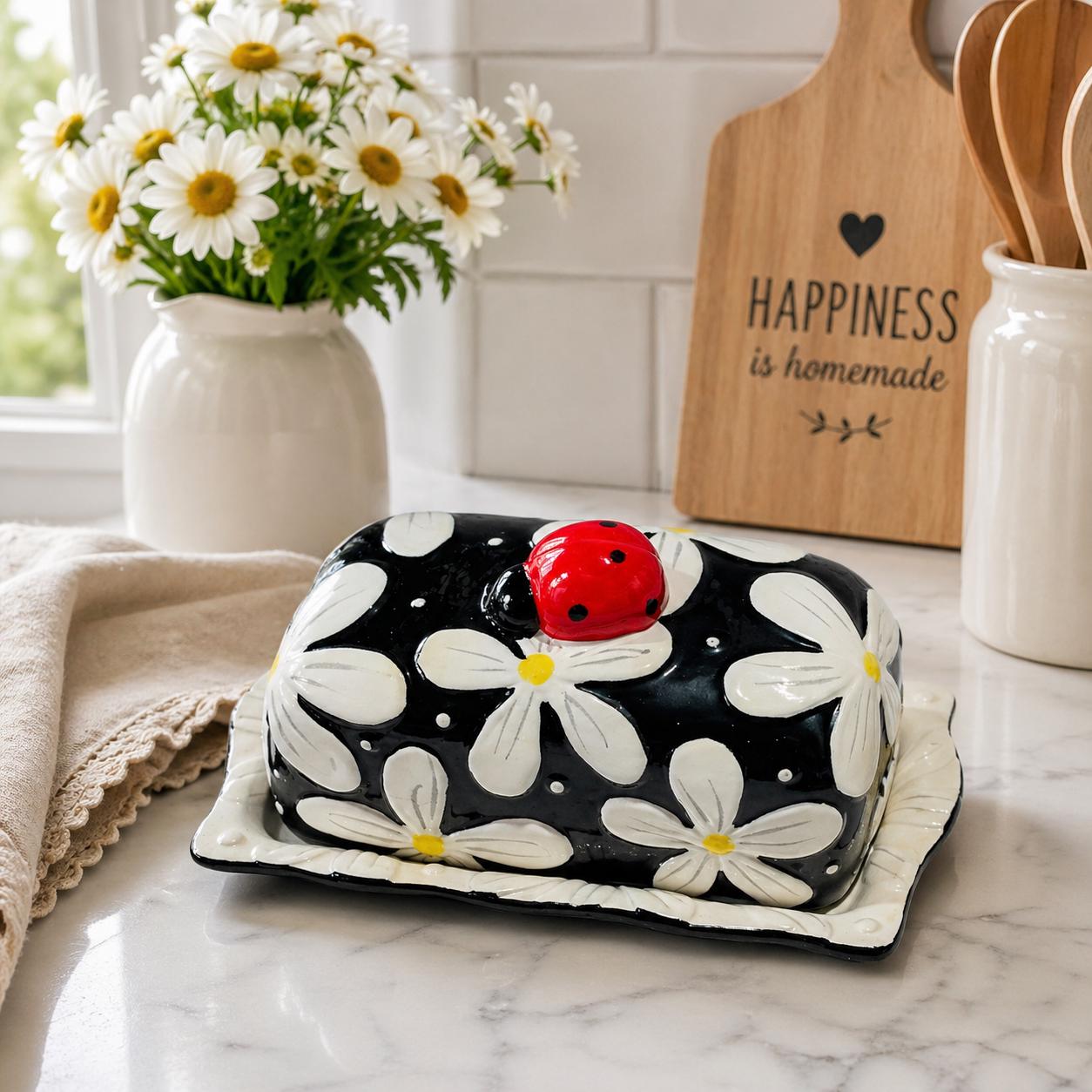 Ladybug Butter Dish - Etsy