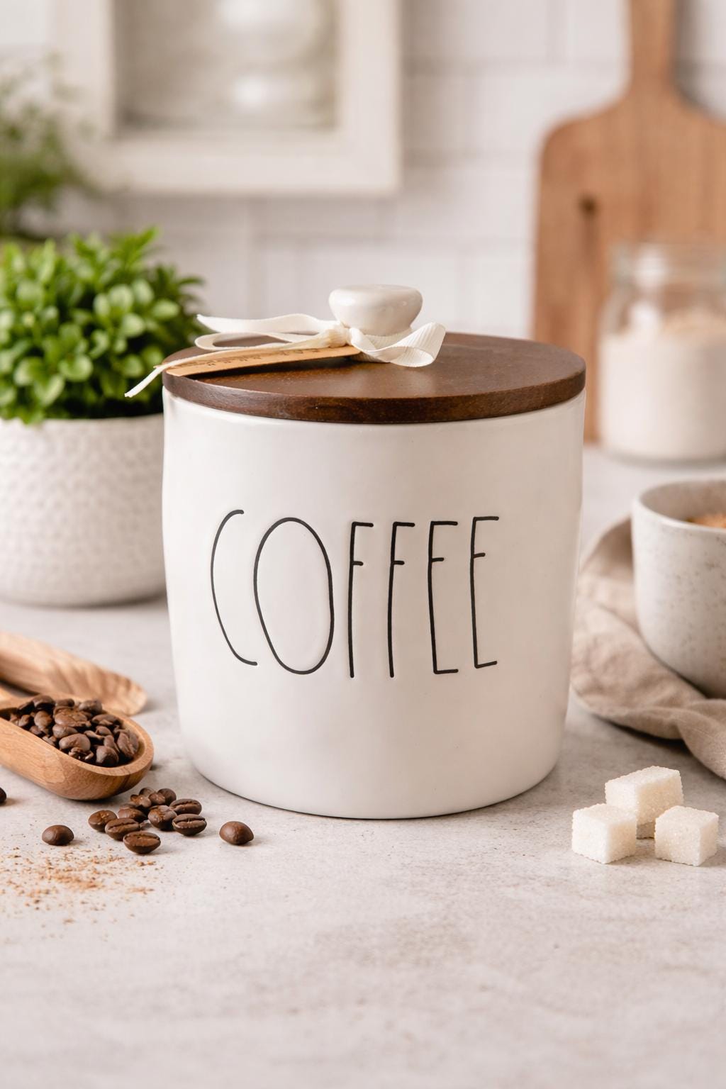 Rae Dunn Coffee Canister - Etsy
