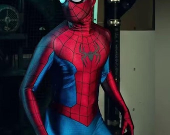 Spiderman Brand New Day Costume, 2026 Spiderman Suit, Halloween Costume Suit, Dad's Gift, Detachable Mask