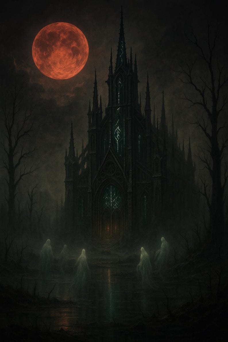 Dark Fantasy AI Art Prompts | Gothic & Horror Text-to-image Prompts - Etsy