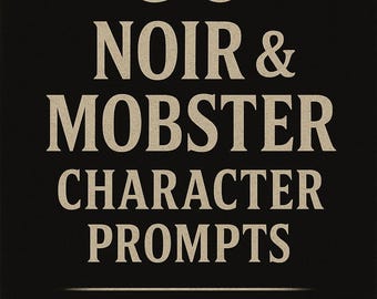 Ideas para personajes de novela negra · Personajes de crimen, detectives y submundo para escritores