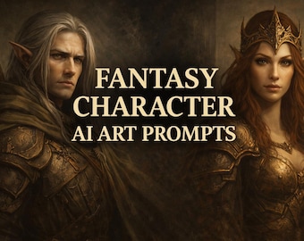 Ideas para crear personajes de fantasía con IA / Ideas para crear personajes de rol e historias