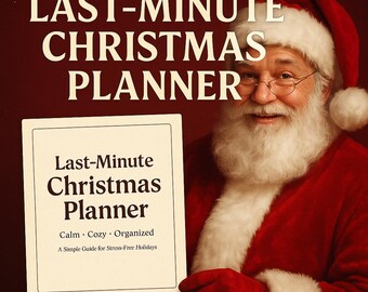 Planificador navideño de última hora/Organizador de fiestas (PDF)