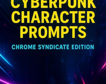 Ideas de arte de IA para personajes ciberpunk / Personajes futuristas de ciencia ficción