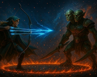 Vídeos de personajes animados de fantasía · Paquete de 5 clips místicos