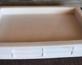 Solid Marble Soap Dish Rectangle