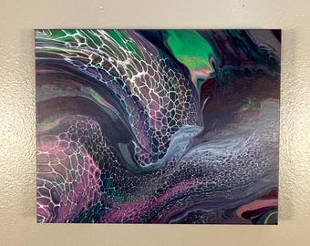 Nature's Pulse - canvas acrylschilderij 16 x 20