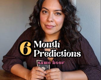 Same Hour 6 MONTH PREDICTIONS READING | Same Day, Future Prediction, In Depth Psychic Predictions