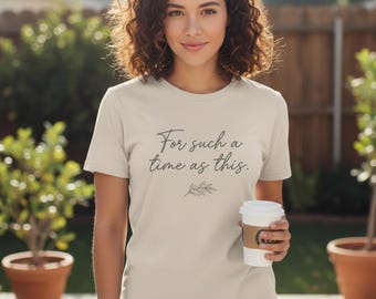 Esther 4:14 Bible Verse PNG, Christian Shirt Design (Digital Download)