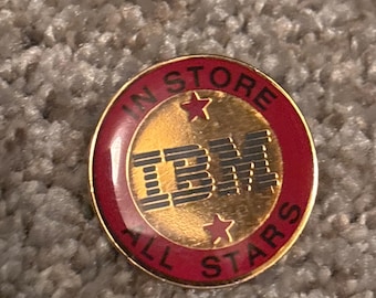 Vintage 1997 IBM Hundred Percent Club Collectible 1/10 10K Gold