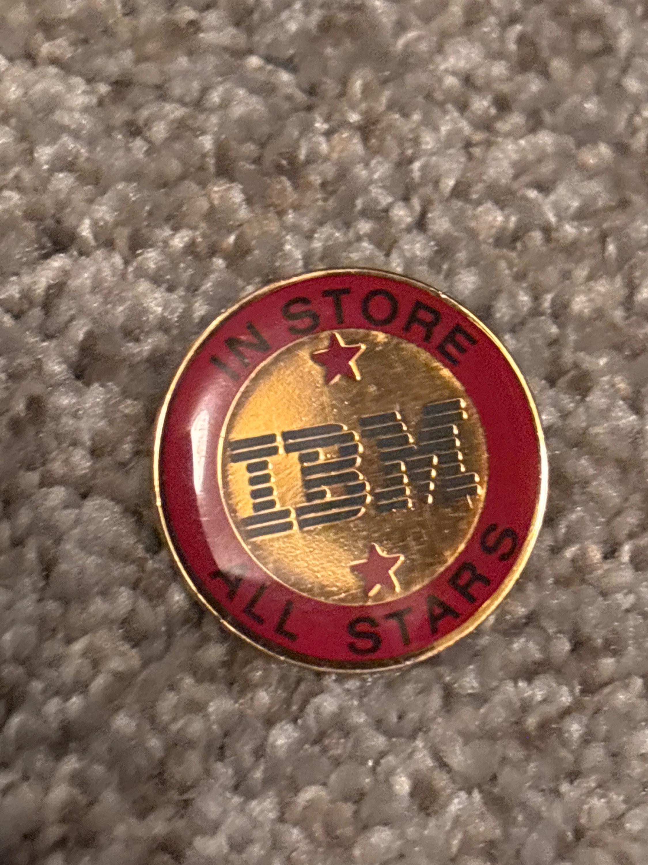 社章 IBM ピンバッジ Ibm Badge - Etsy