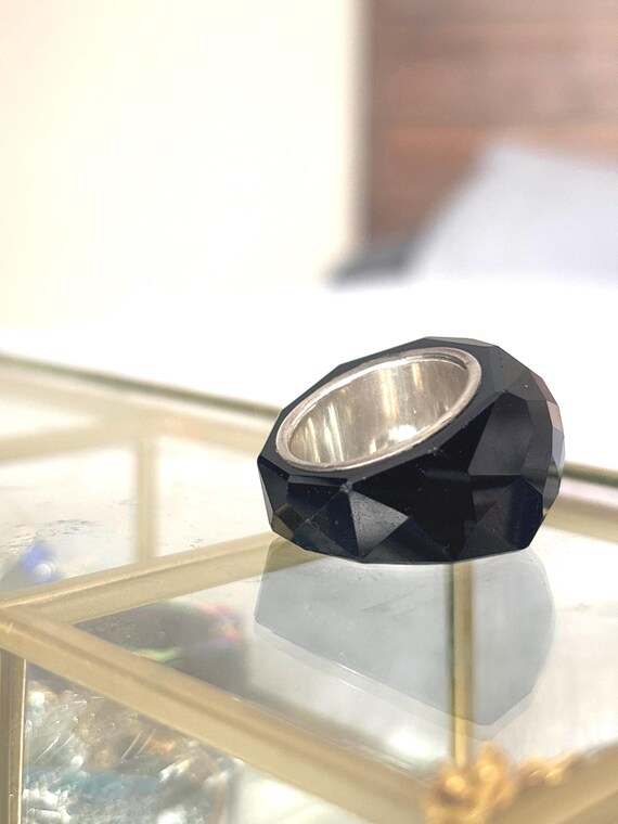 SWAROVSKI- ELITE European Statement Ring - image 4