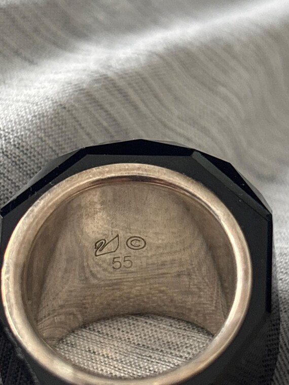 SWAROVSKI- ELITE European Statement Ring - image 2