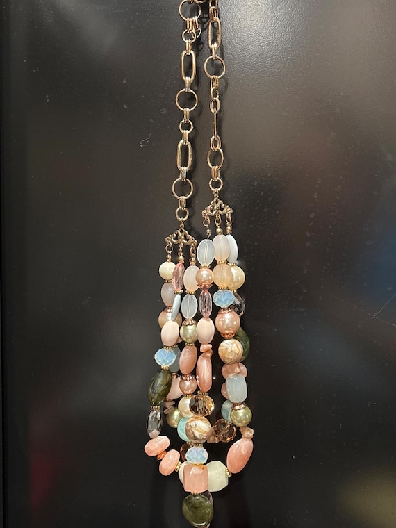Erica Lyons Vintage triple tier Necklace