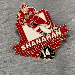 Pin de los Detroit RedWings de SHANAHAN