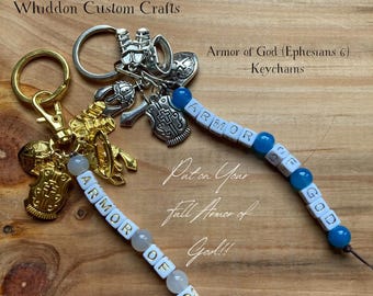 Armor of God Bag Charm | Ephesians 6 Scripture Lots® Companion Gift