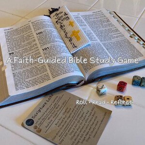 Replacement Die - Scripture Lots Dice Game • Faith-Based Bible Study Tool